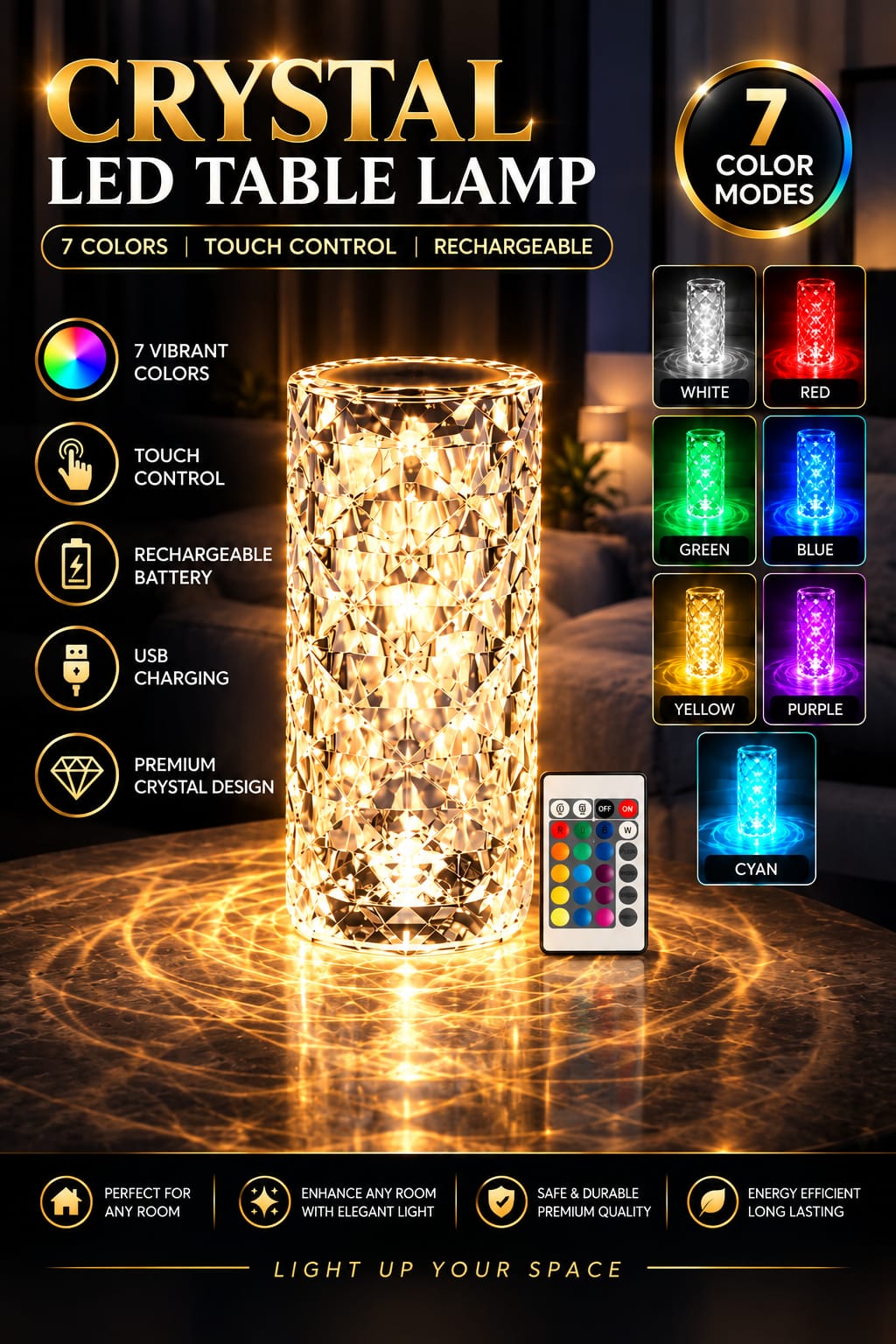 Crystal Lamp