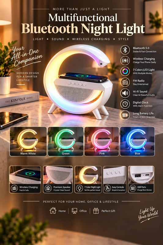 G-Shape RGB Bluetooth Speaker